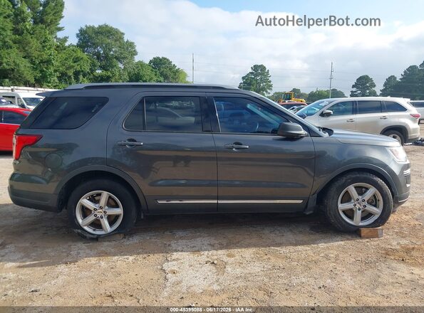 1FM5K7D82KGA76737 2019 FORD EXPLORER Gray წინა ხედი