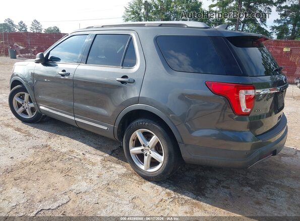 1FM5K7D82KGA76737 2019 FORD EXPLORER Gray უკანა მარცხენა