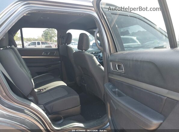 1FM5K7D82KGA76737 2019 FORD EXPLORER Gray VIN კოდის სტიკერის ხედი