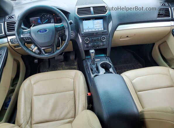 1FM5K7D83HGA73385 2017 FORD EXPLORER Blue 