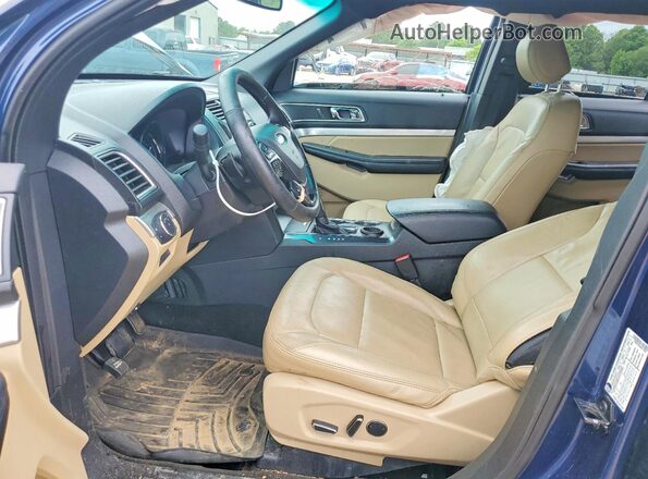 1FM5K7D83HGA73385 2017 FORD EXPLORER Blue 