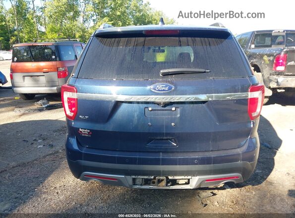 1FM5K7D83HGC76129 2017 FORD EXPLORER Синий 