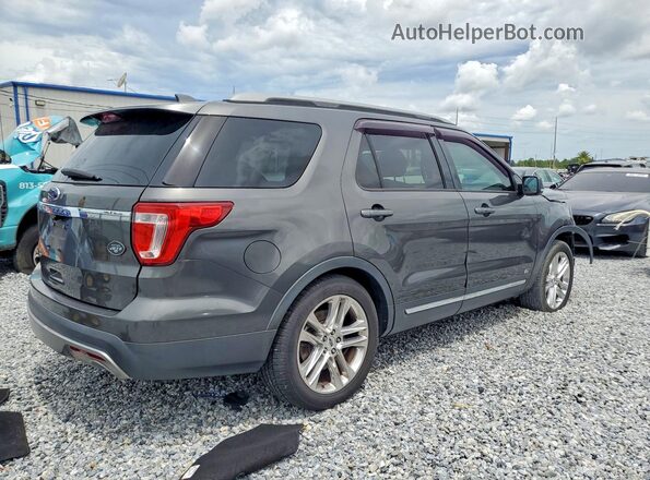 1FM5K7D83HGD79518 2017 FORD EXPLORER Gray უკანა მარჯვენა