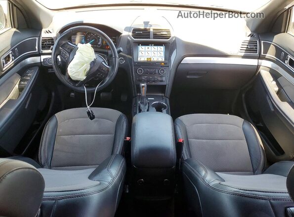 1FM5K7D83HGE25140 2017 FORD EXPLORER White წინა პანელის ხედი