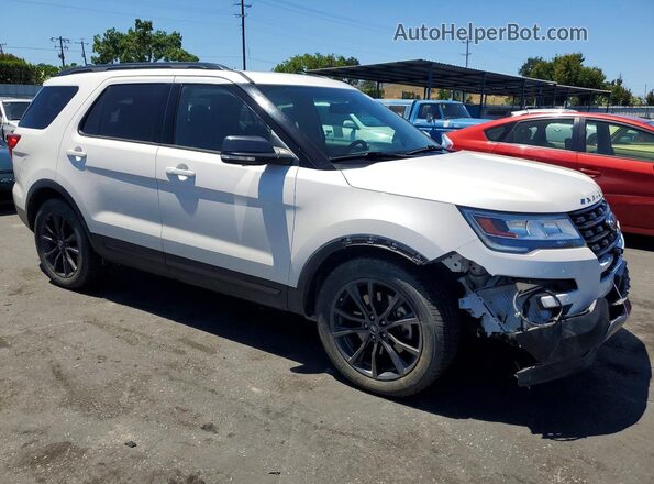 1FM5K7D83HGE25140 2017 FORD EXPLORER White წინა მარჯვენა