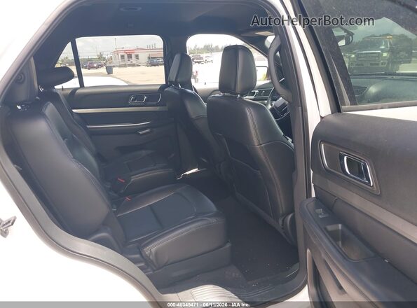 1FM5K7D83JGC23078 2018 FORD EXPLORER White Вид наклейки з VIN-кодом