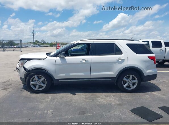 1FM5K7D83JGC23078 2018 FORD EXPLORER White 