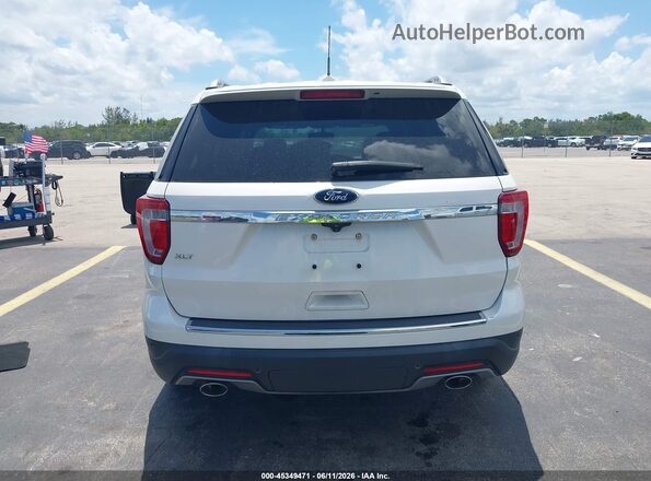 1FM5K7D83JGC23078 2018 FORD EXPLORER White 