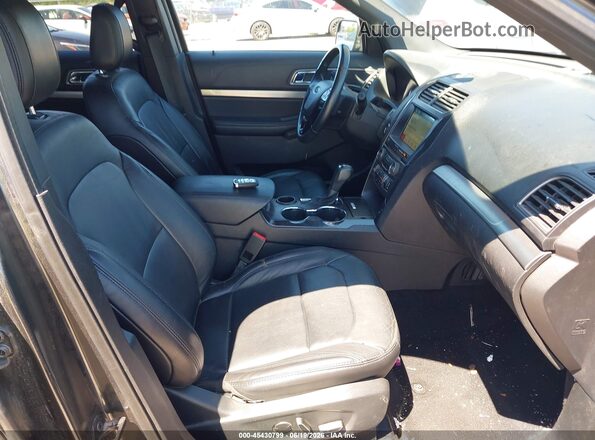 1FM5K7D83JGC39751 2018 FORD EXPLORER Gray Սալոնի դիմացի տեսք
