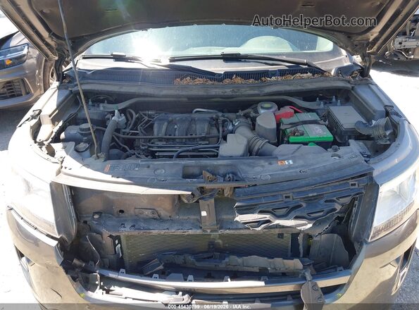 1FM5K7D83JGC39751 2018 FORD EXPLORER Gray Հետևի տեսք
