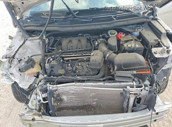 1FM5K7D83KGA95930 2019 FORD EXPLORER Silver Vista del compartimento del motor