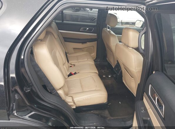 1FM5K7D84GGA84961 2016 FORD EXPLORER Black VIN კოდის სტიკერის ხედი