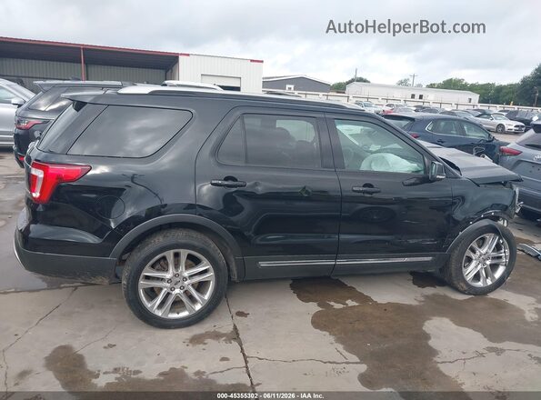 1FM5K7D84GGA84961 2016 FORD EXPLORER Black სალონის 360-გრადუსიანი ხედი