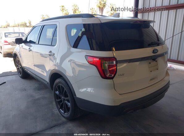 1FM5K7D84HGA60953 2017 FORD EXPLORER White Trasero izquierdo