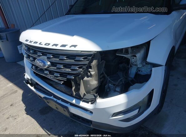 1FM5K7D84HGA60953 2017 FORD EXPLORER White Vista frontal