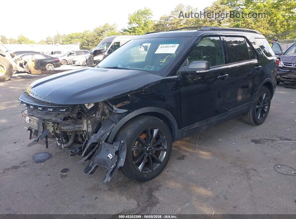 1FM5K7D84HGA75923 2017 FORD EXPLORER Black Դիմացի տեսք