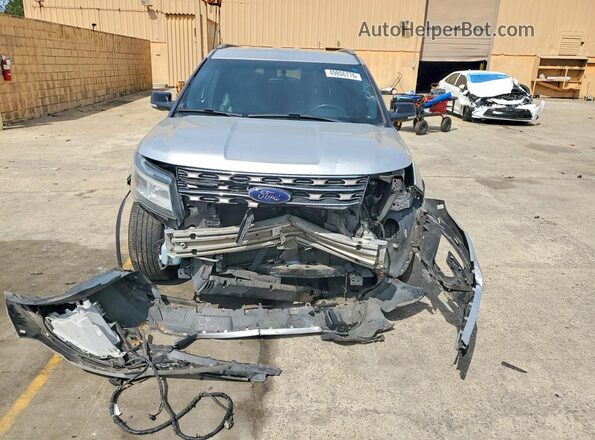 1FM5K7D84HGA84380 2017 FORD EXPLORER Silver Vista frontal