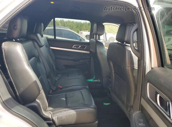 1FM5K7D84HGA84380 2017 FORD EXPLORER Silver Vista de los asientos traseros