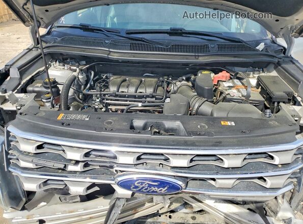 1FM5K7D84HGA84380 2017 FORD EXPLORER Silver Vista interior trasera