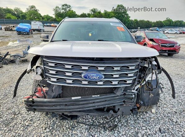 1FM5K7D84HGD48620 2017 FORD EXPLORER White Front view