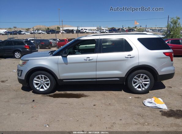 1FM5K7D84HGD56023 2017 FORD EXPLORER Silver Панорамний вид салону 360°