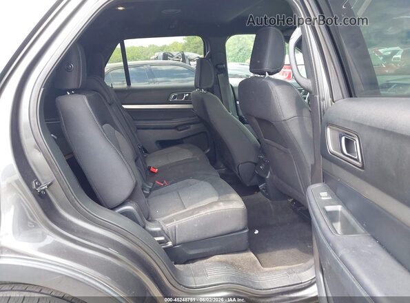 1FM5K7D84JGA33791 2018 FORD EXPLORER Gray VIN კოდის სტიკერის ხედი