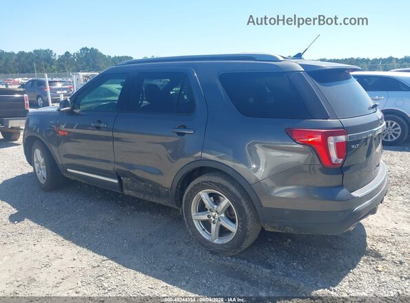 1FM5K7D84JGA63079 2018 FORD EXPLORER Gray 360 interior view