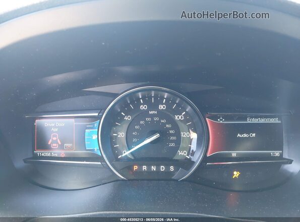 1FM5K7D84JGA98348 2018 FORD EXPLORER White უკანა სავარძლების ხედი