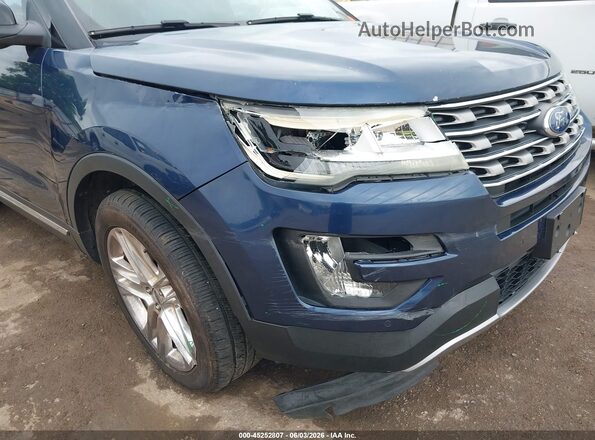 1FM5K7D85GGA17690 2016 FORD EXPLORER Blue Դիմացի տեսք