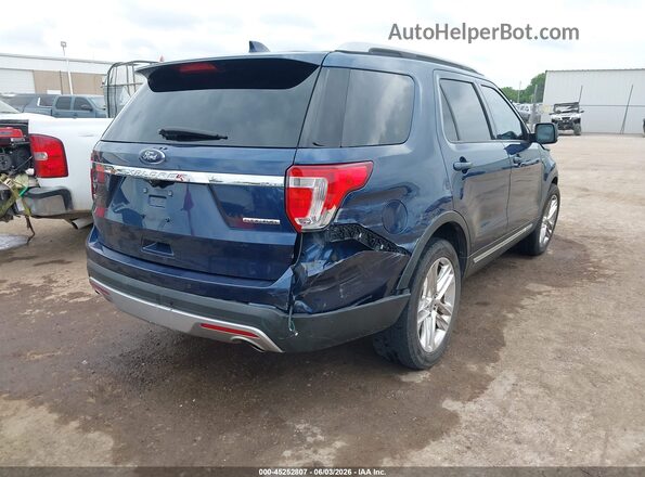 1FM5K7D85GGA17690 2016 FORD EXPLORER Blue Հետևի աջ