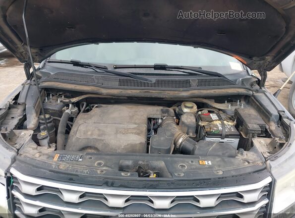1FM5K7D85GGA17690 2016 FORD EXPLORER Blue Հետևի տեսք