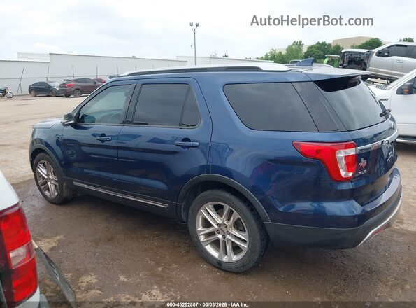 1FM5K7D85GGA17690 2016 FORD EXPLORER Blue Սալոնի 360 աստիճան տեսք