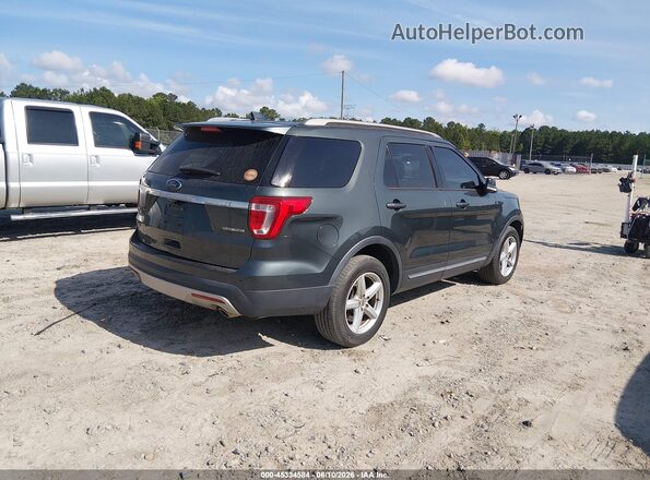 1FM5K7D85GGD10554 2016 FORD EXPLORER Green Հետևի աջ