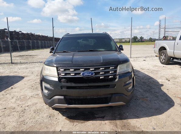 1FM5K7D85GGD10554 2016 FORD EXPLORER Green Սարքավորումների վահանակի տեսք
