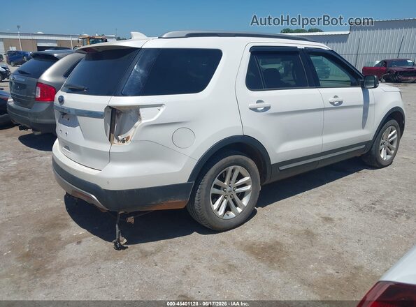 1FM5K7D85HGA69144 2017 FORD EXPLORER White უკანა მარჯვენა