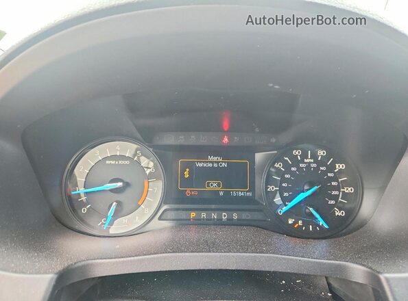 1FM5K7D85HGC17518 2017 FORD EXPLORER Silver Widok zestawu wskaźników
