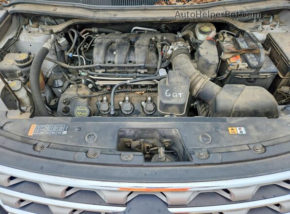 1FM5K7D85HGC17518 2017 FORD EXPLORER Silver Widok komory silnika