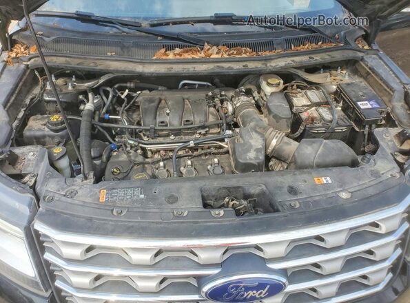1FM5K7D85HGD11883 2017 FORD EXPLORER Black 