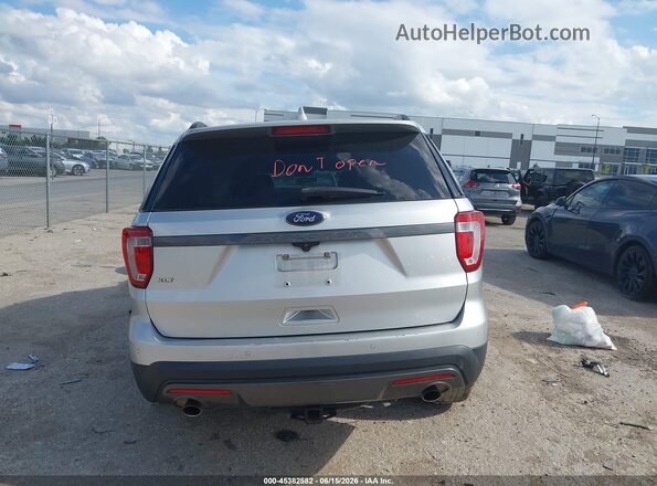 1FM5K7D85HGD85286 2017 FORD EXPLORER Серебряный 