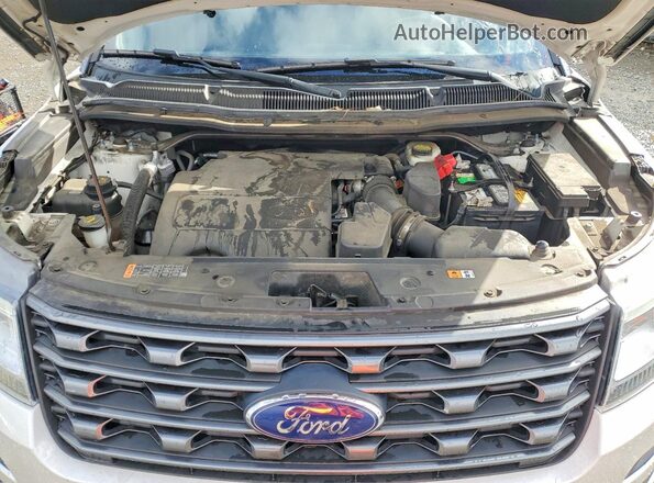 1FM5K7D85HGE38388 2017 FORD EXPLORER White 