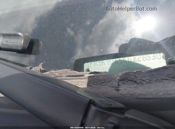 1FM5K7D85KGA26530 2019 FORD EXPLORER Silver Engine compartment view