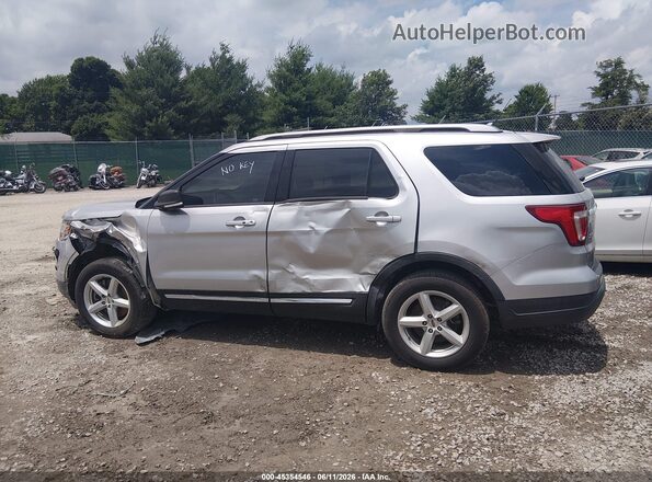 1FM5K7D85KGA26530 2019 FORD EXPLORER Silver Rear interior view
