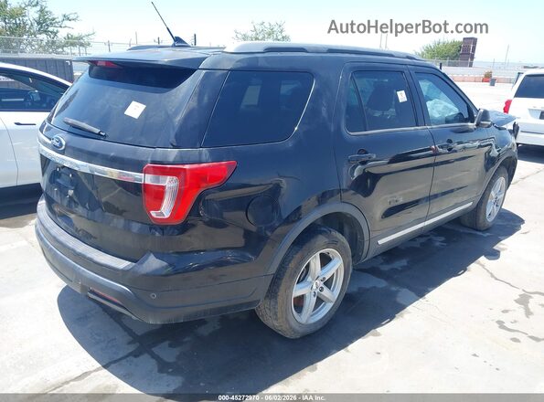 1FM5K7D85KGA47006 2019 FORD EXPLORER Черный Задняя правая четверть
