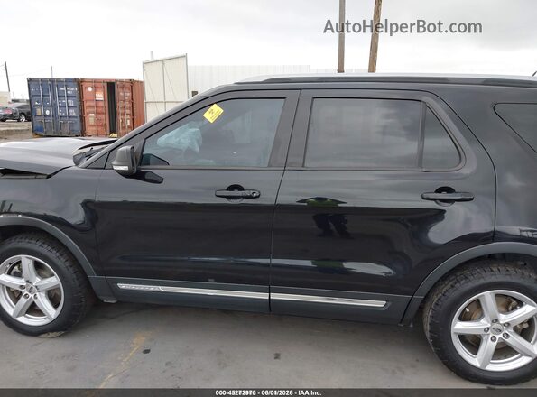 1FM5K7D85KGA47006 2019 FORD EXPLORER Черный Панорамный вид салона 360°