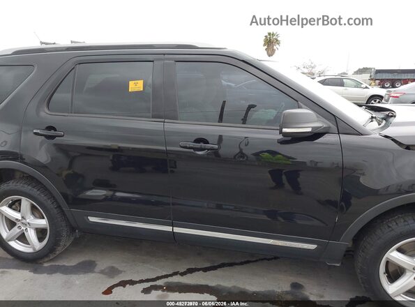 1FM5K7D85KGA47006 2019 FORD EXPLORER Черный Вид задней части салона