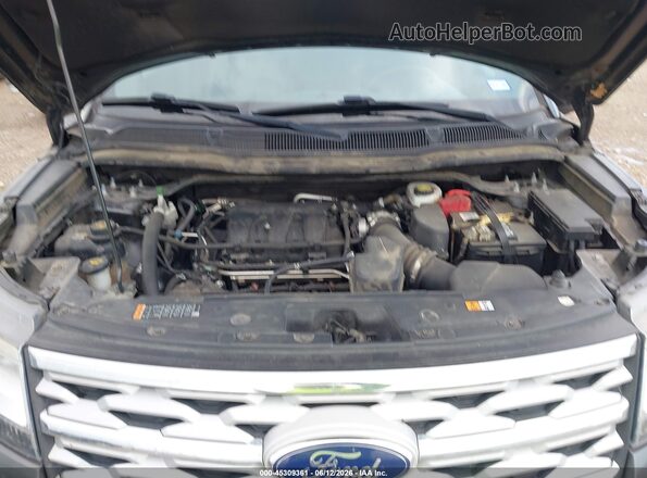 1FM5K7D85KGA59981 2019 FORD EXPLORER Gray უკანა ხედი