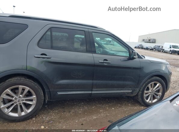 1FM5K7D85KGA59981 2019 FORD EXPLORER Gray სალონის 360-გრადუსიანი ხედი