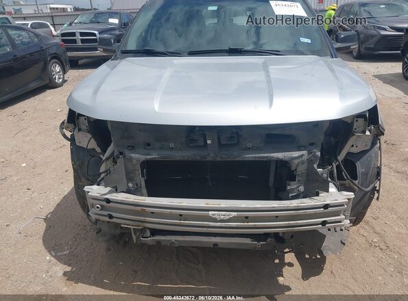 1FM5K7D86GGA95363 2016 FORD EXPLORER Gray Вид спереду