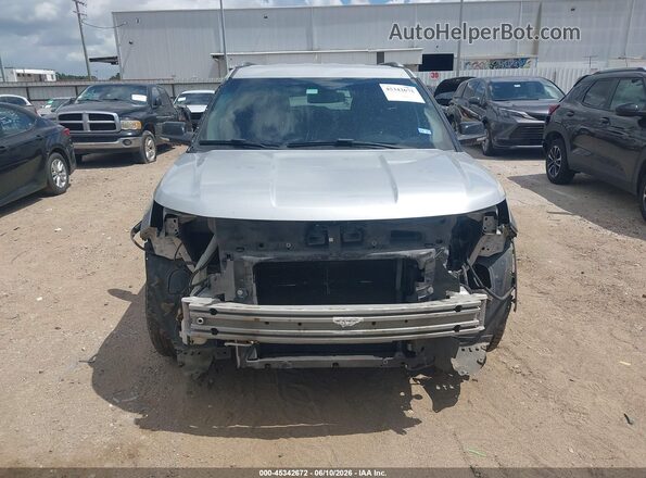 1FM5K7D86GGA95363 2016 FORD EXPLORER Gray Вид задньої частини салону