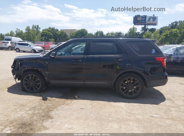 1FM5K7D86HGA12127 2017 FORD EXPLORER Black 360 interior view